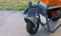 Strökärra med elutmatning 24v