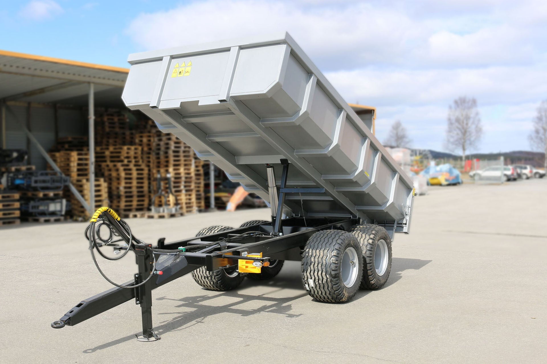 Dumpervagn Multicargo 9 Ton