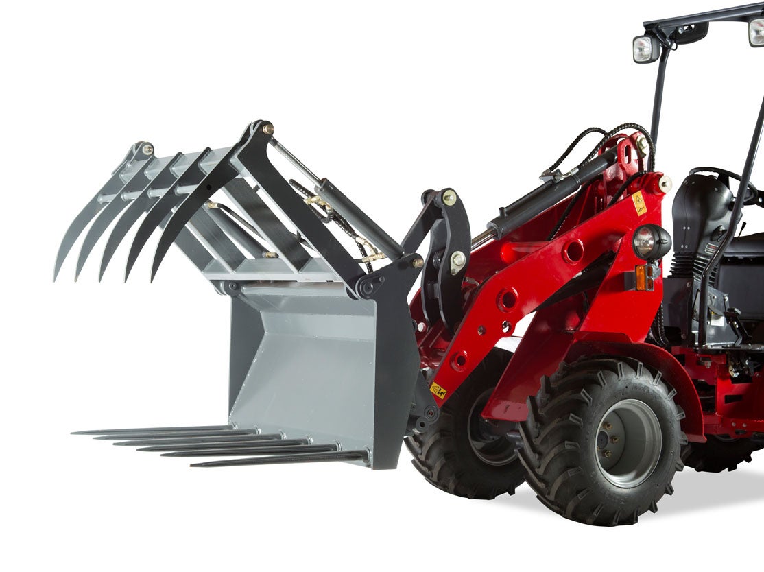 Hydraulisk siloklo 127cm bred,