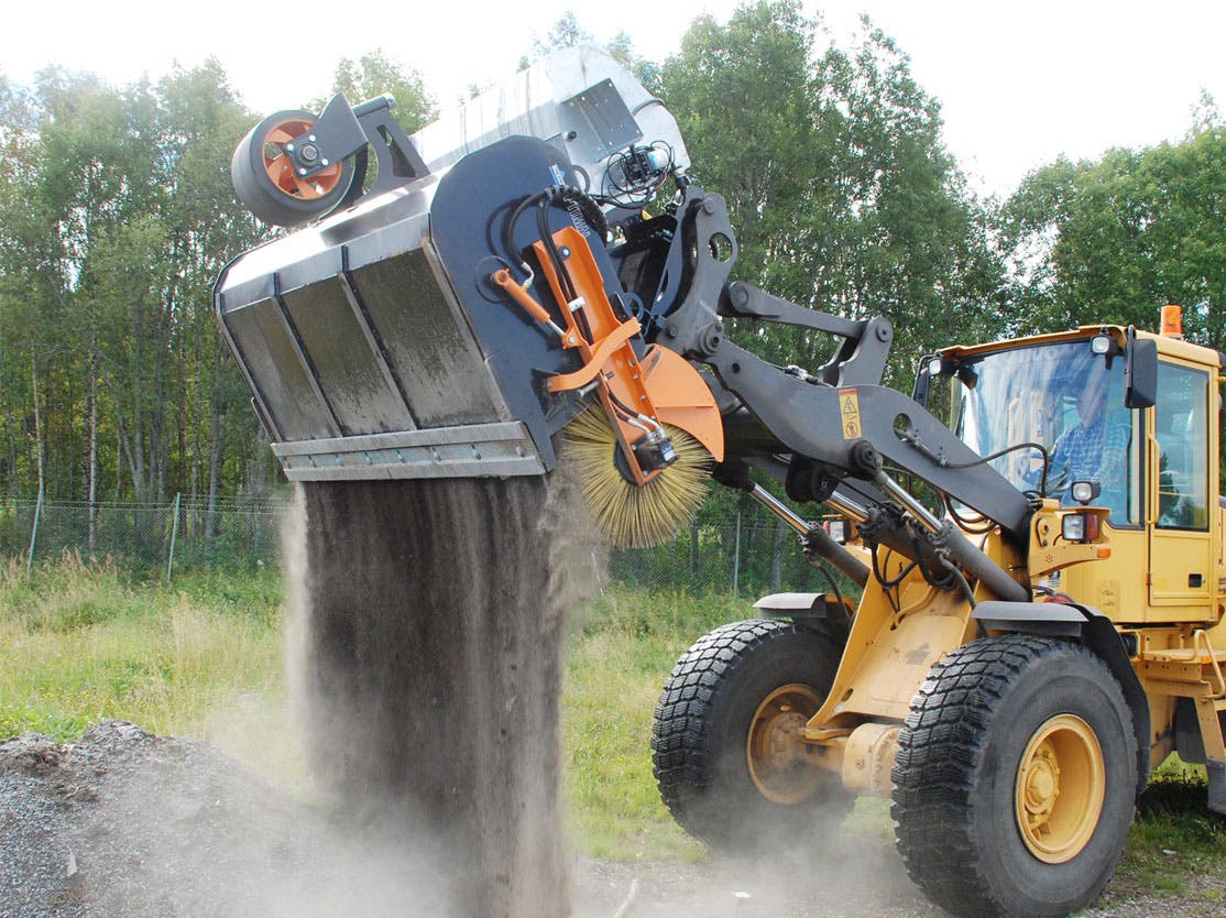 Circulus runtomsvängande sopskopa CX250