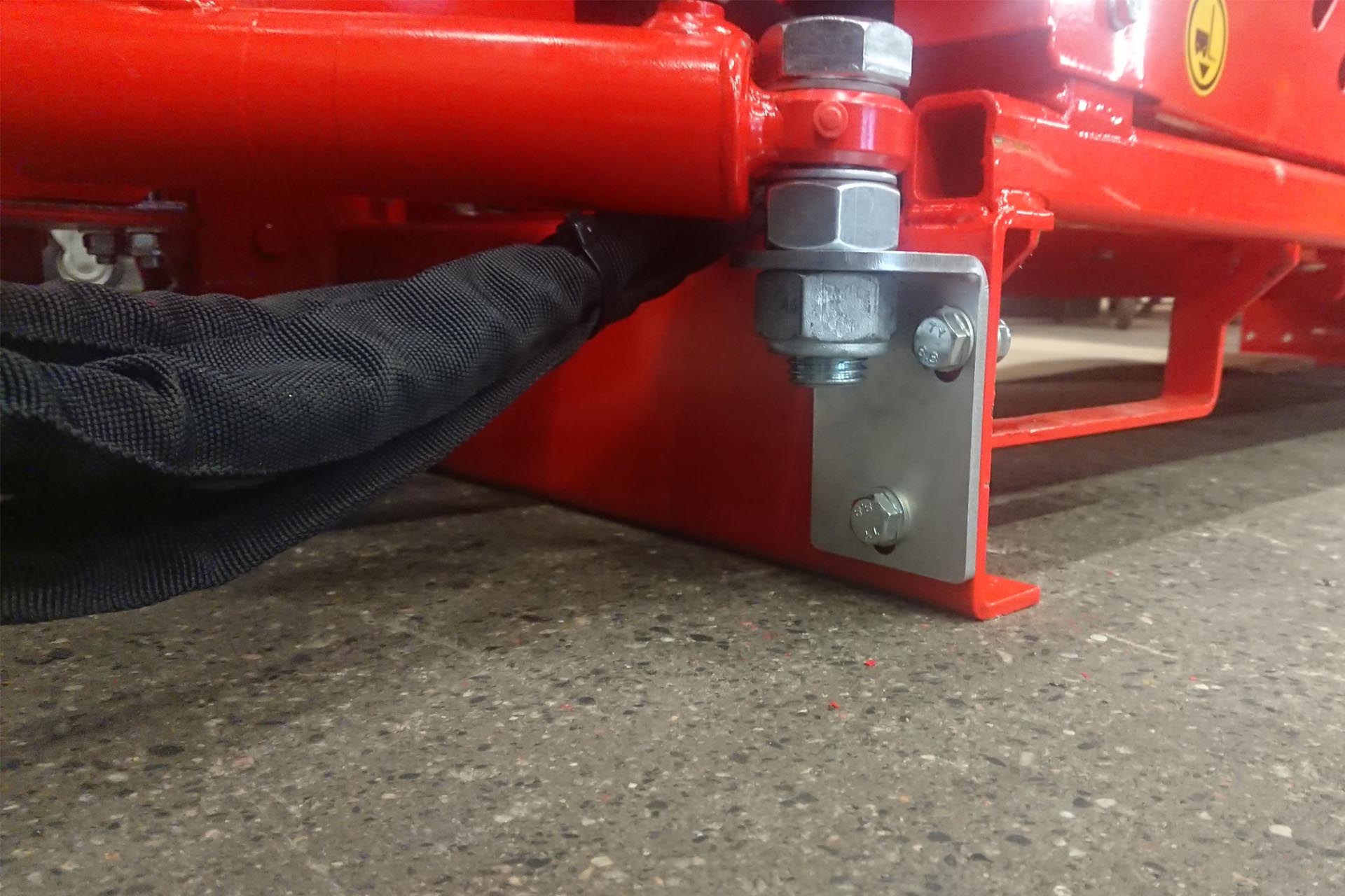 Hydraulisk virdning av elevator HP38 PRO