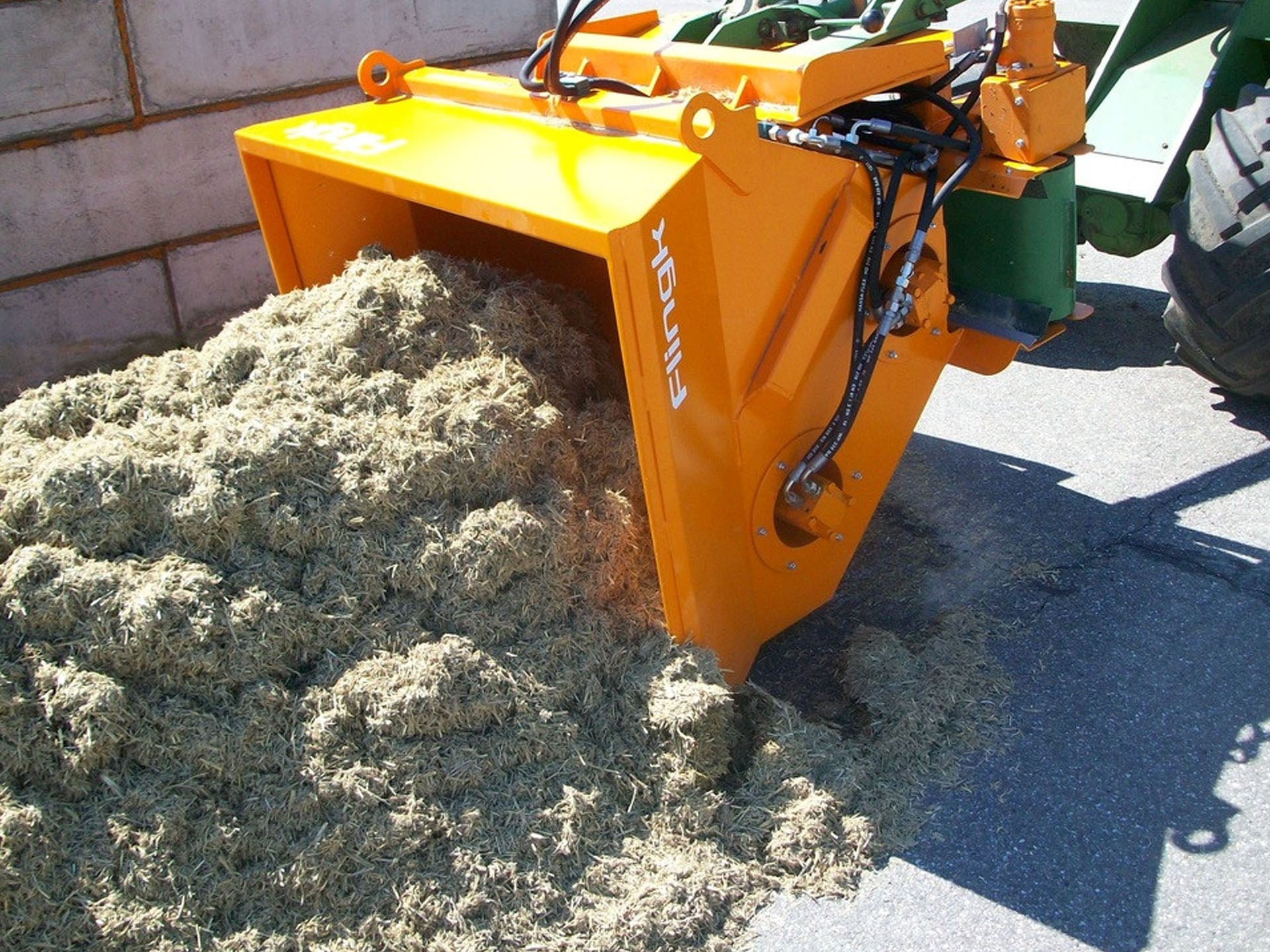 Flingk Ströskopa 2500 liter