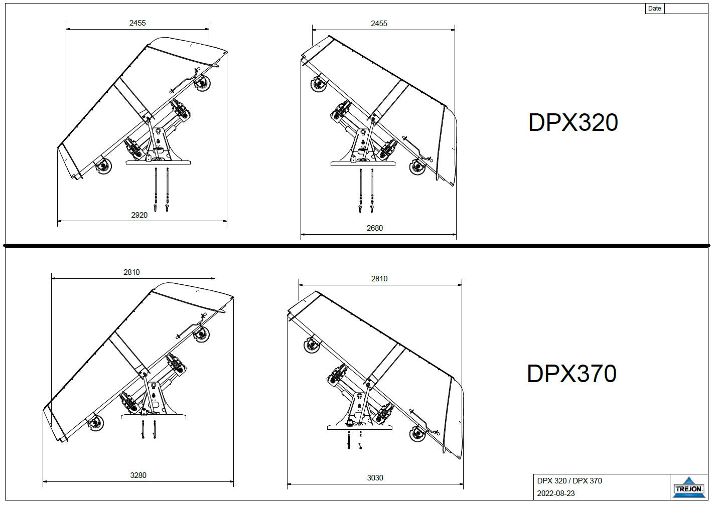 Diagonalplog DPX320