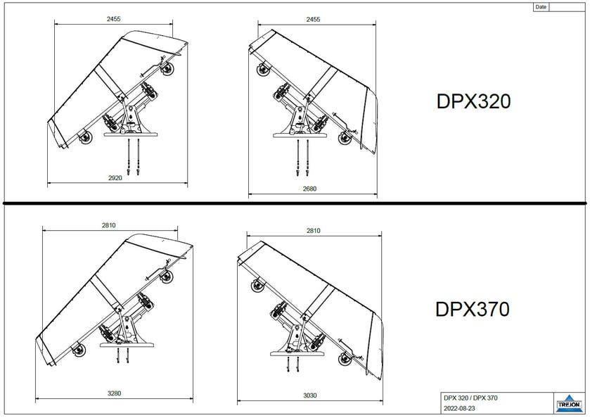Diagonalplog DPX370