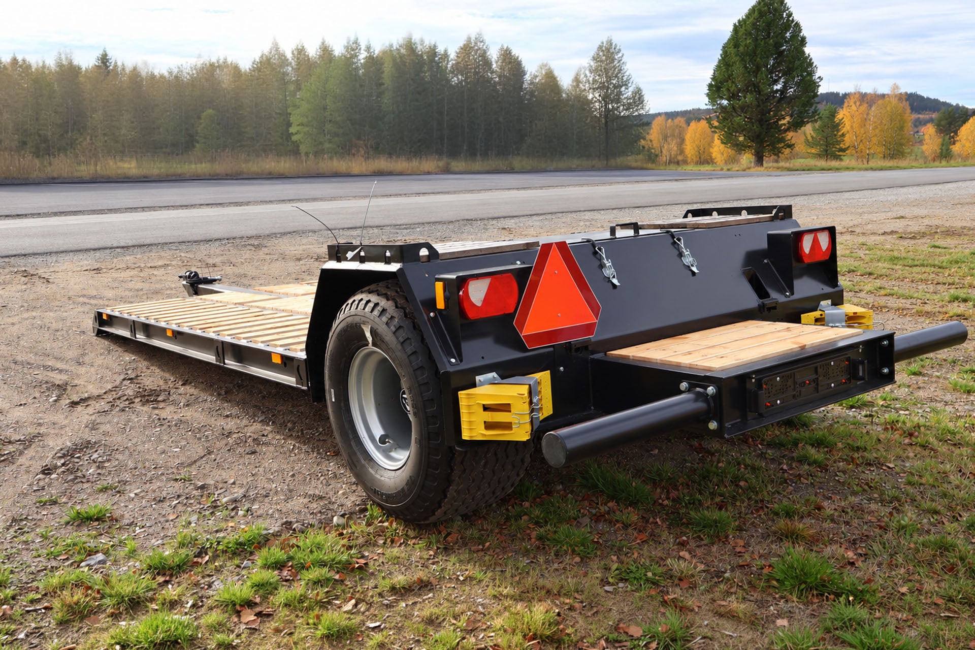 Maskintrailer Multicargo 10 Ton