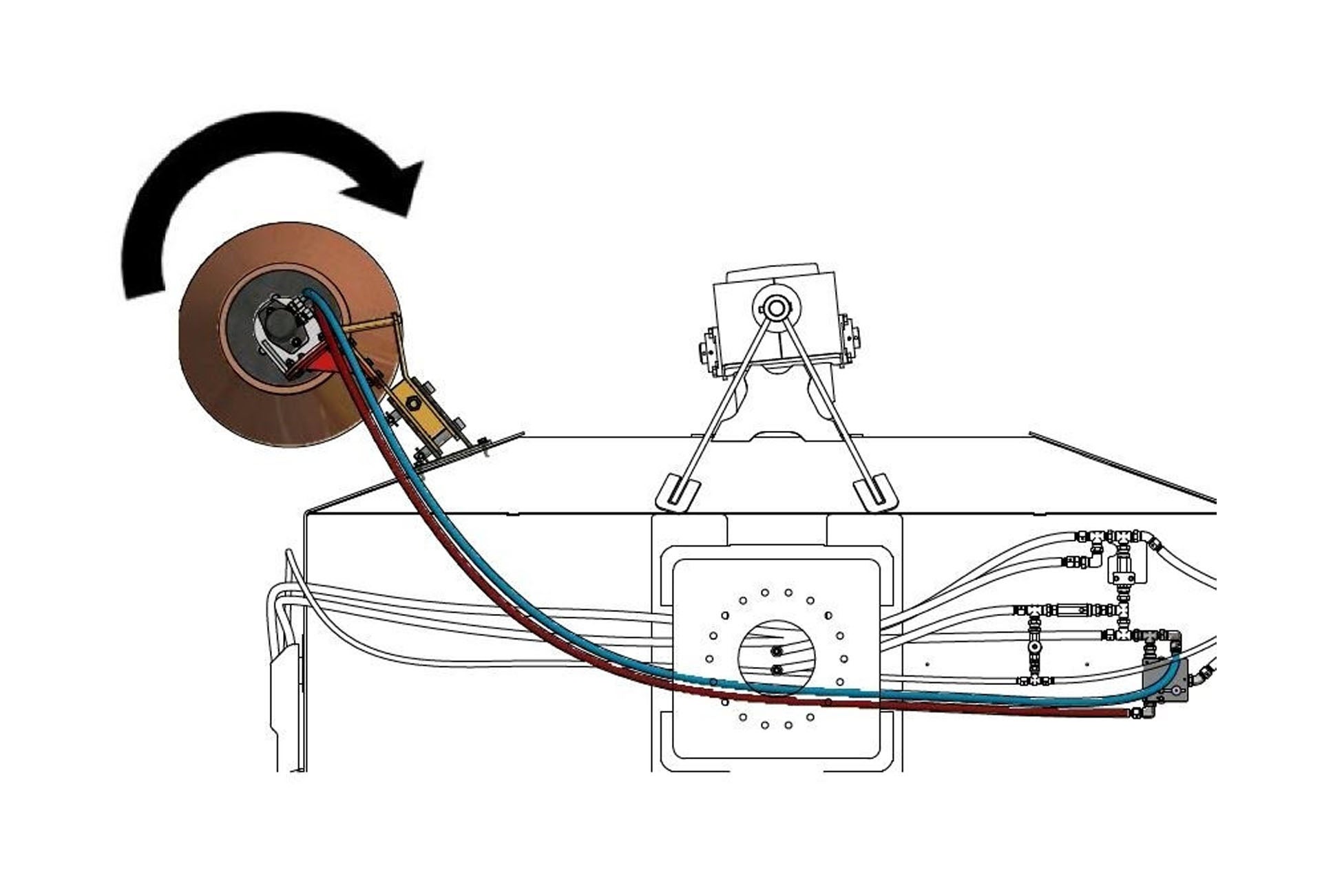 Side brush left Circulus - AM