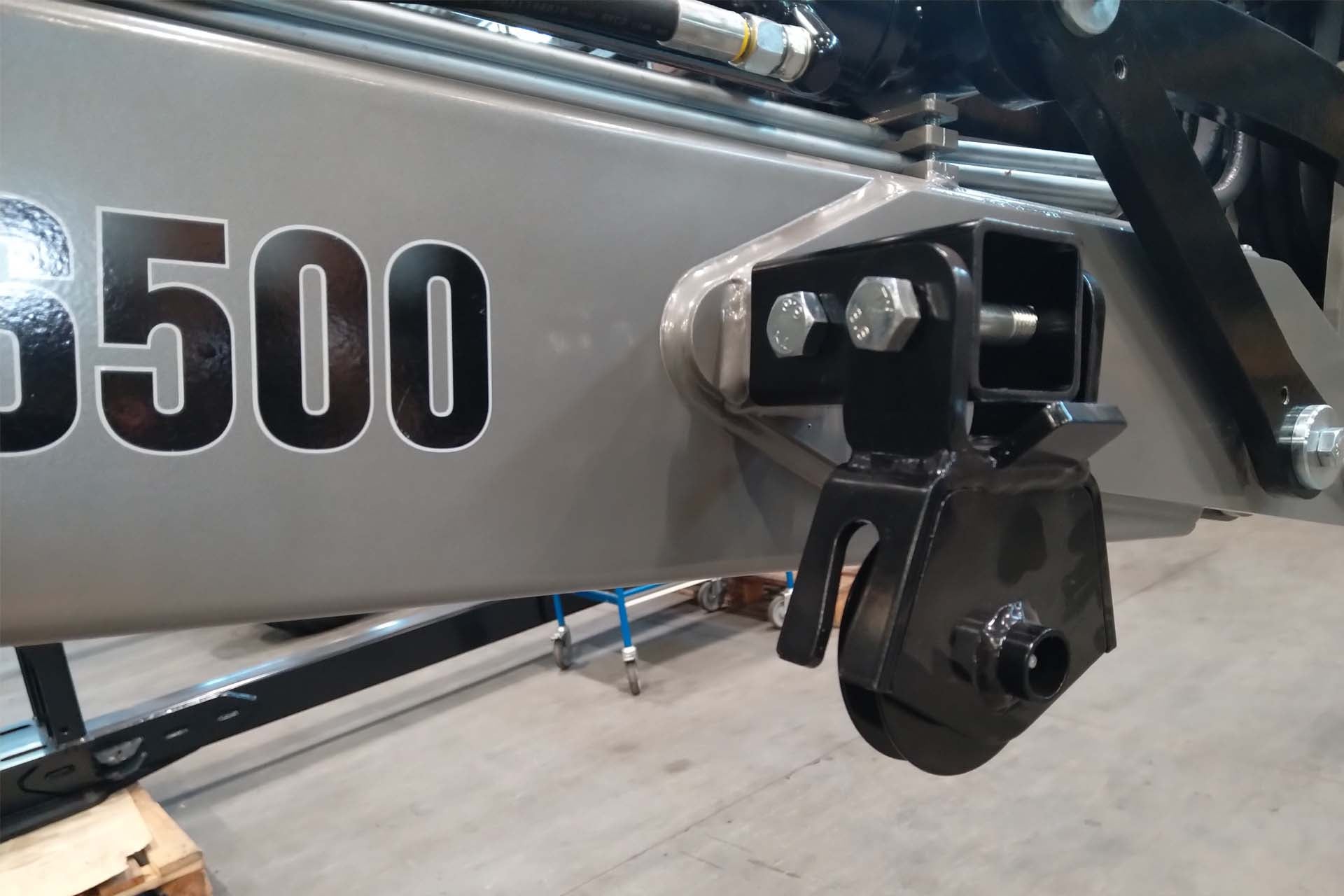 Deflection pulley for winch *mandatory for S-line