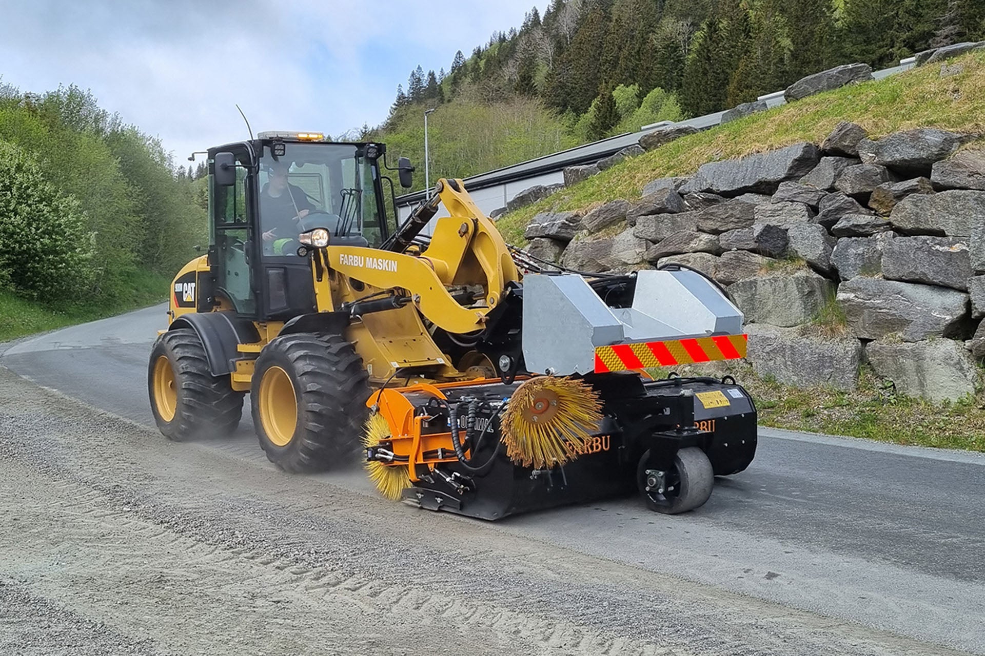 Circulus runtomsvängande sopskopa CX220L