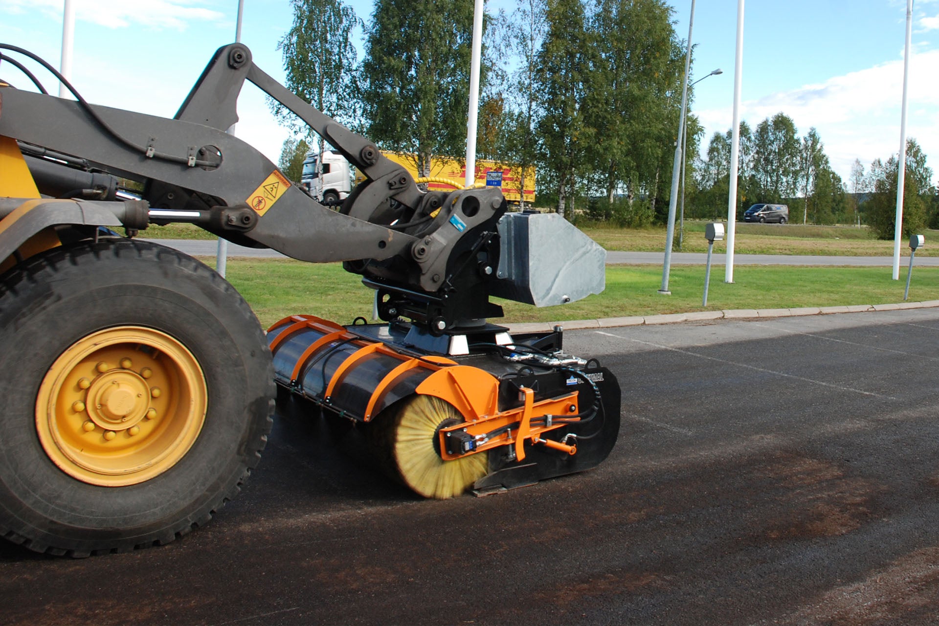 Circulus runtomsvängande sopskopa CX220L