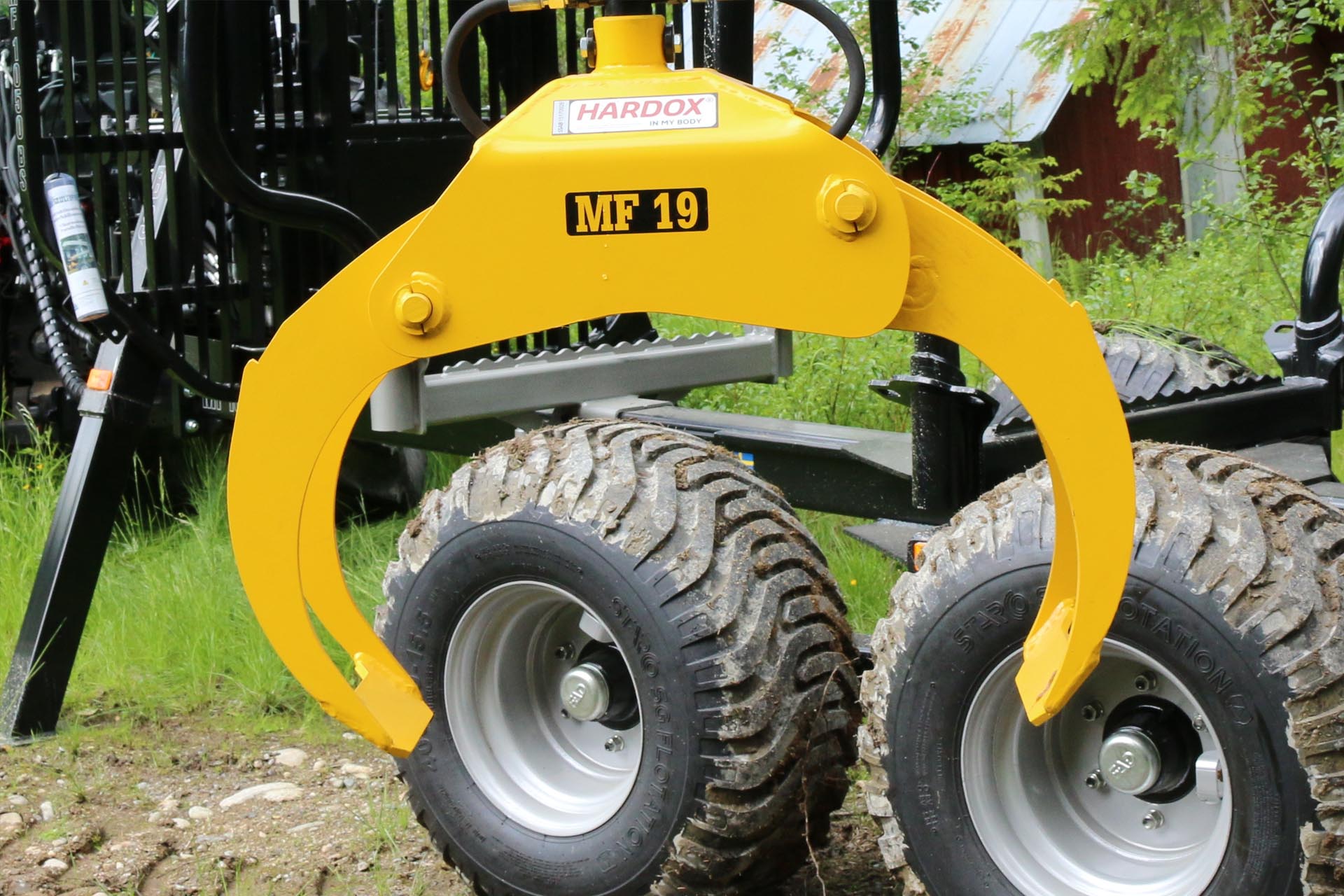 Grapple Hardox G100 inkl. flange for pin 49,5mm,