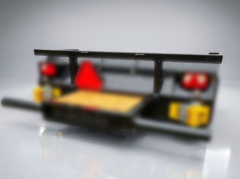 Maskintrailer Multicargo 10 Ton