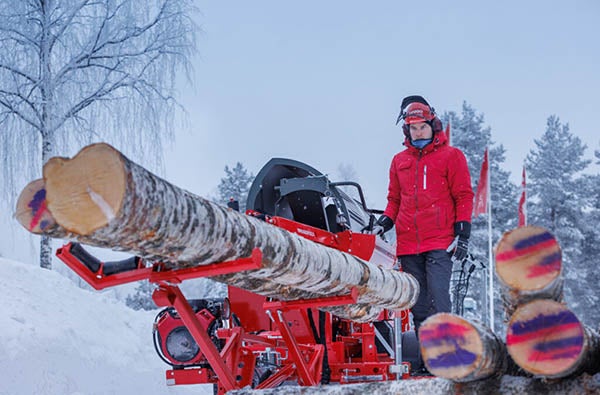 Vedmaskin - Släpvagn