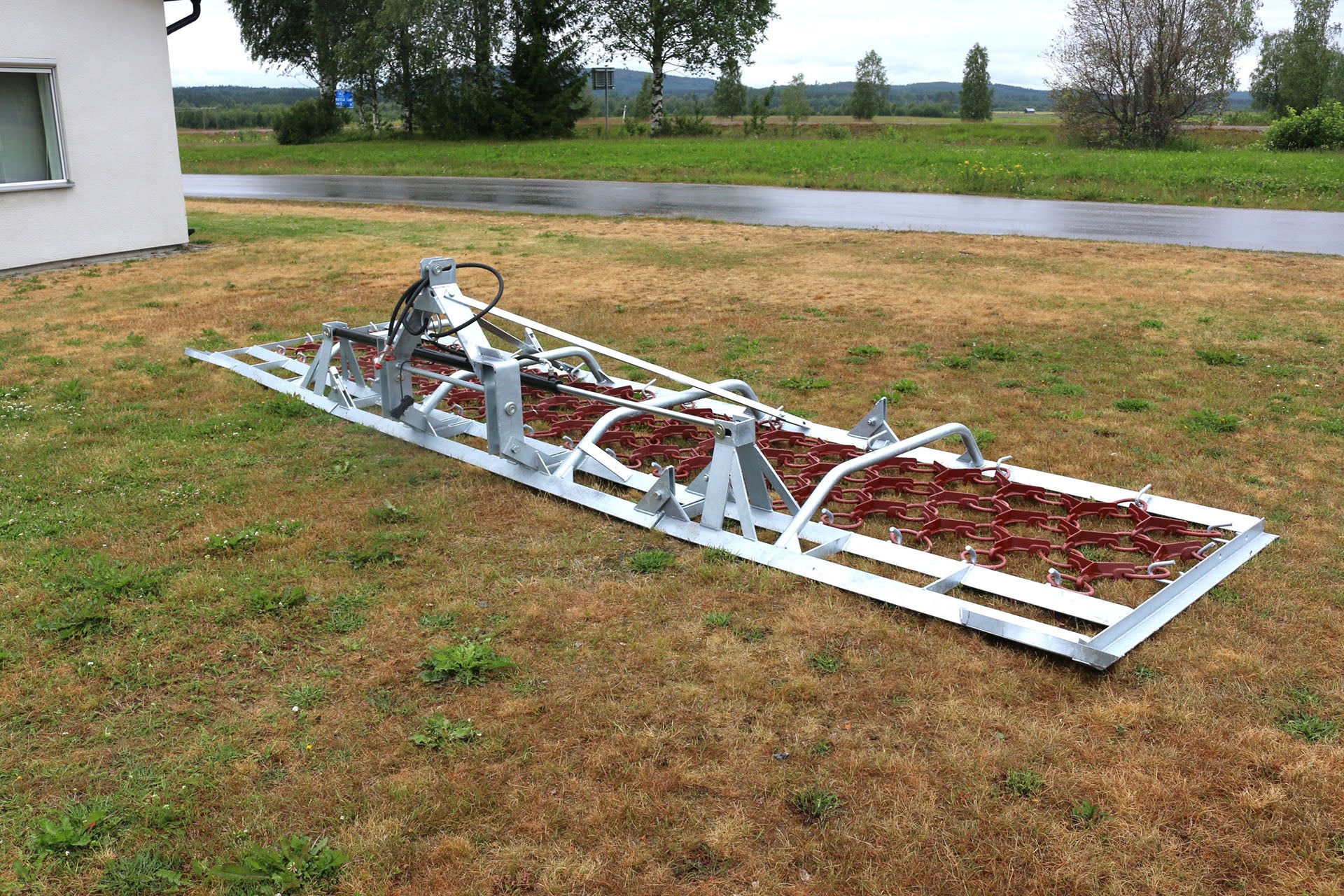 Gräsharv - 6 meter med hydraulisk uppvik