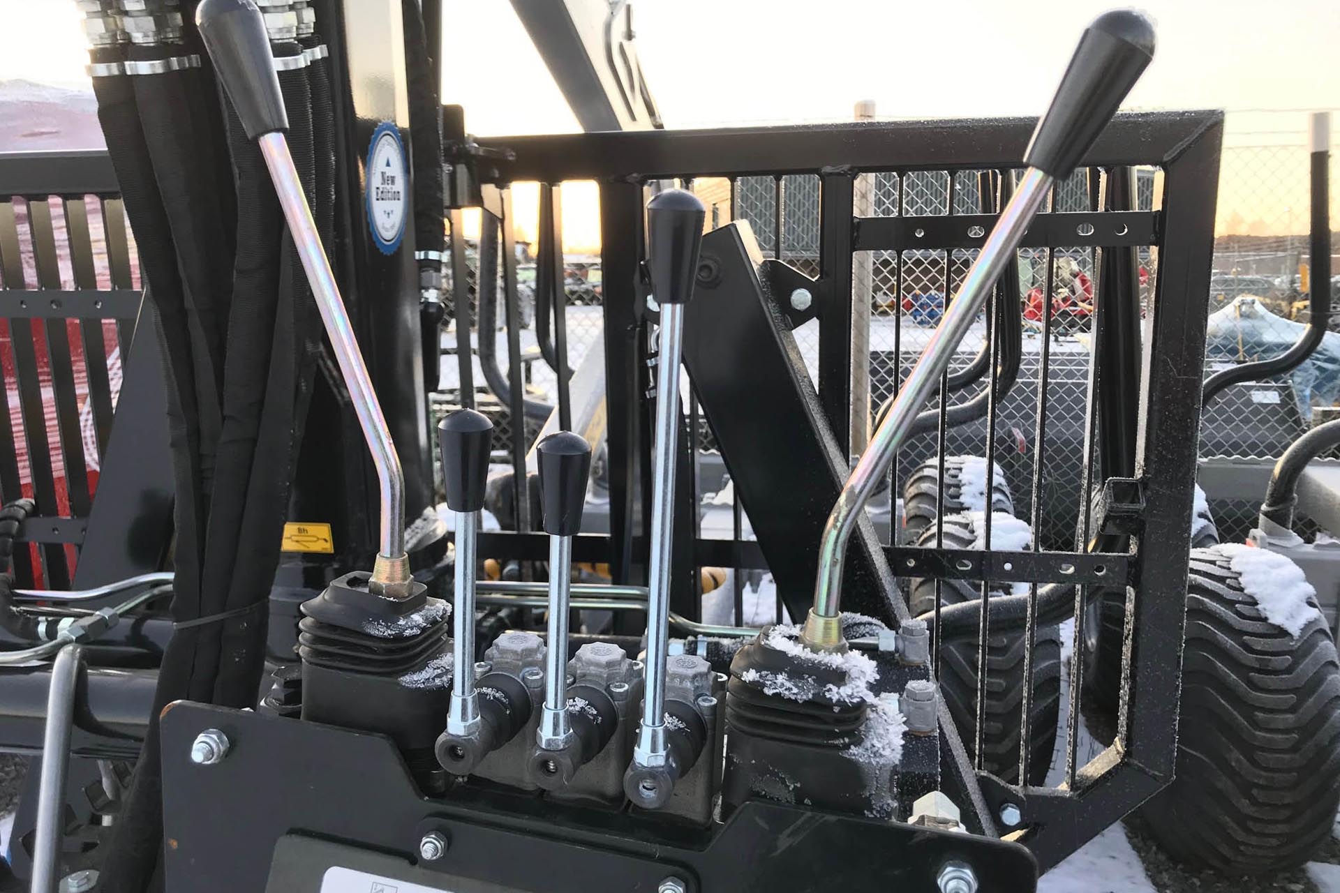 Control valve set mechanical 2XY+4 levers